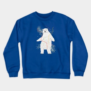 Dancing Polar Bear Crewneck Sweatshirt